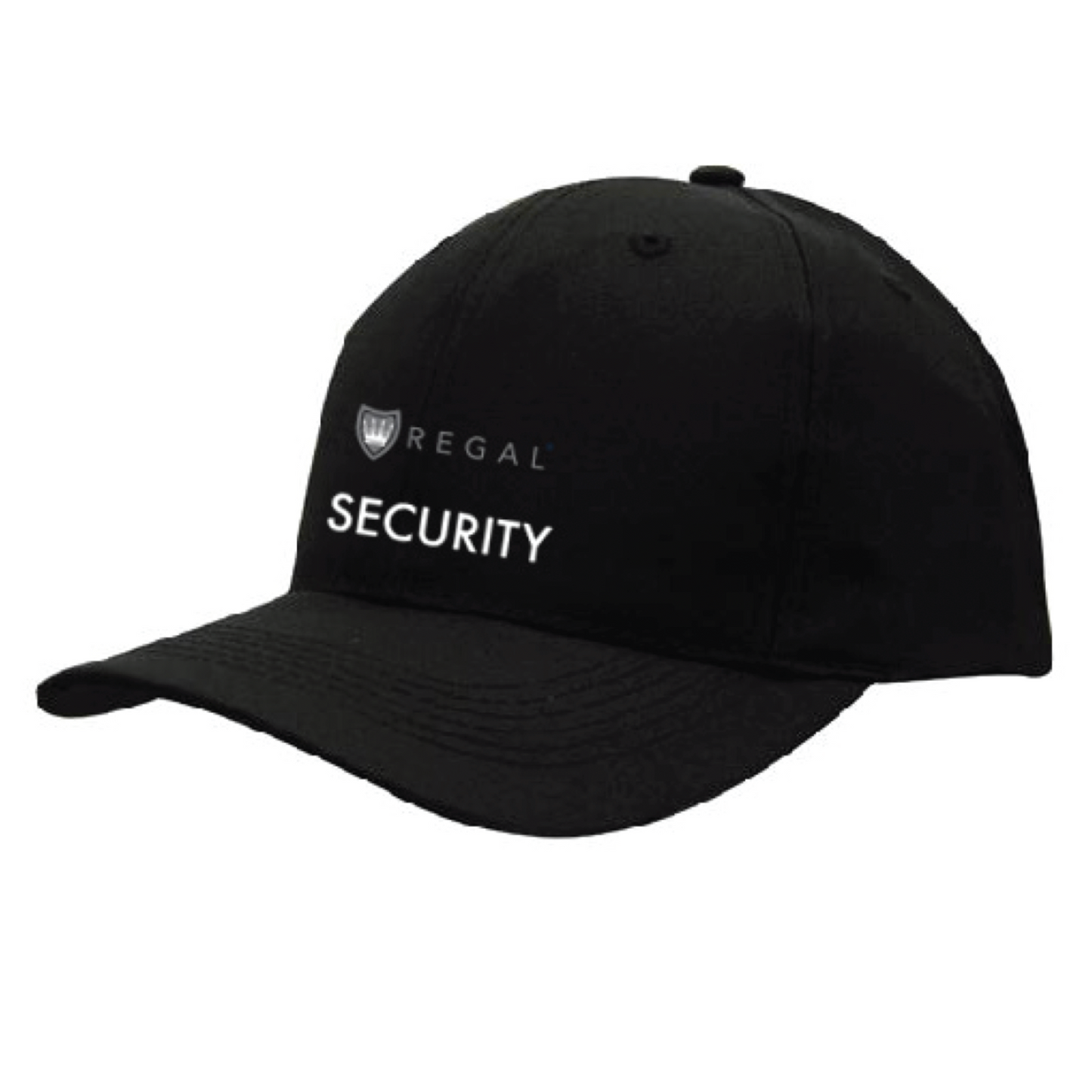 Breathable Poly Twill Cap - Black