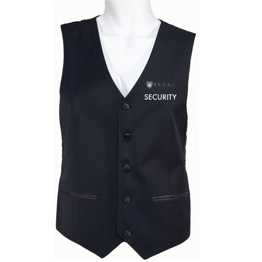 Dress-style Vest - Black
